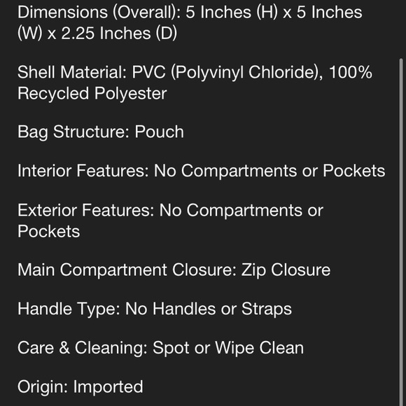 🎉ONE LEFT!🎉 Stoney Clover Lane x Target Rainbow Patch Mini Circle Pouch - Picture 14 of 14